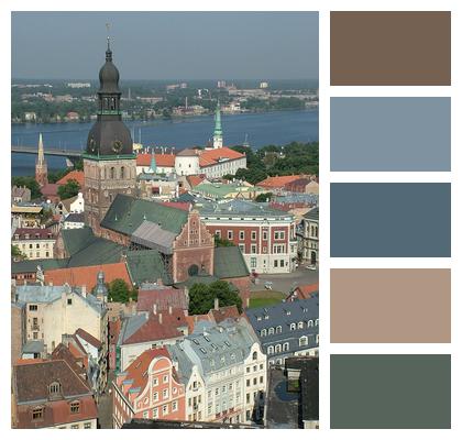 Latvia Riga Historic Center Image